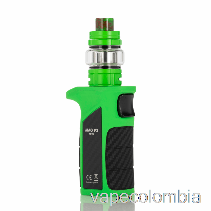Vape Recargable Smok Mag P3 Mini 80w Kit De Inicio Verde Negro